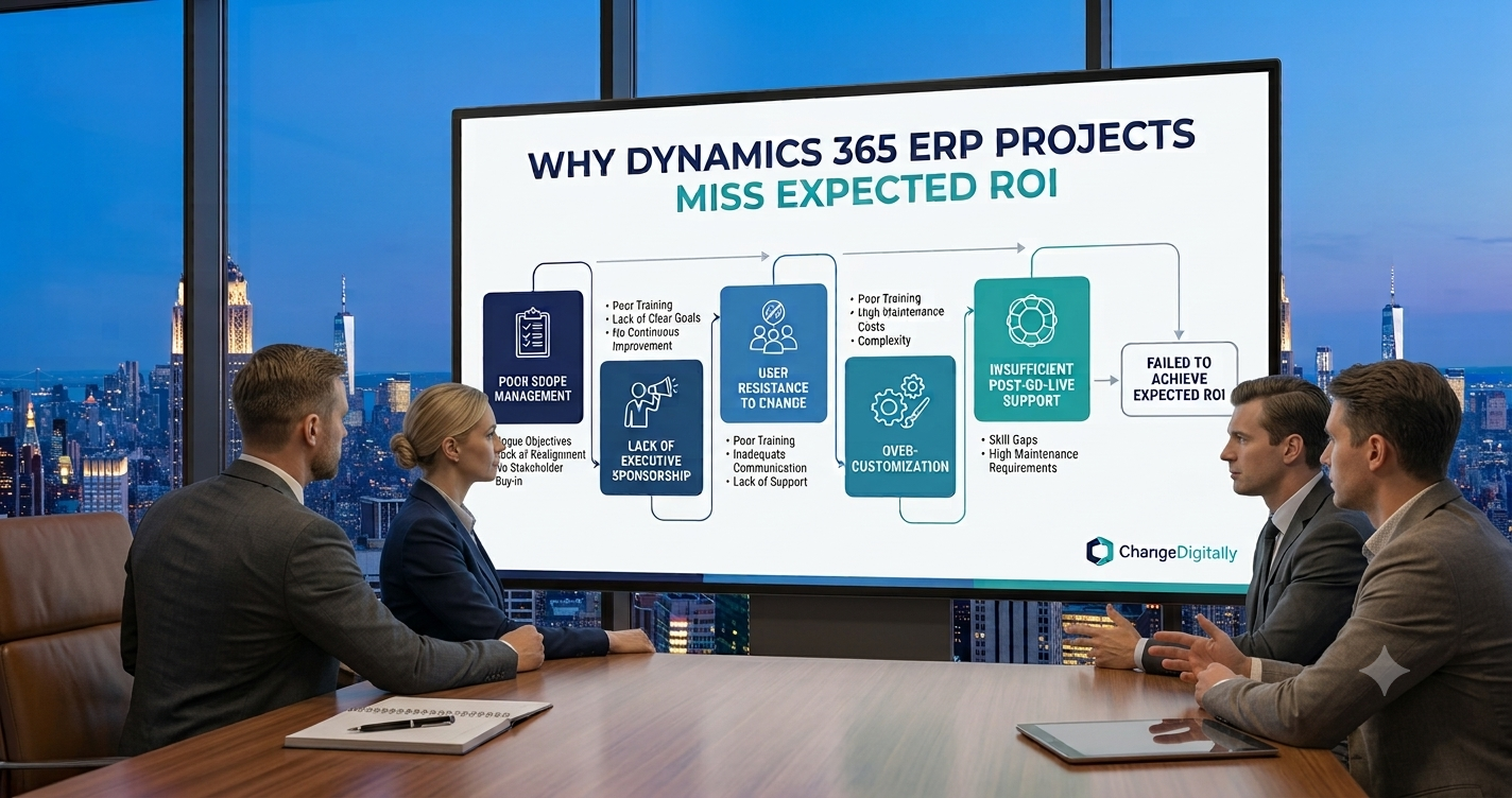 Why Dynamics 365 ERP Projects Fail to Deliver the Expected ROI